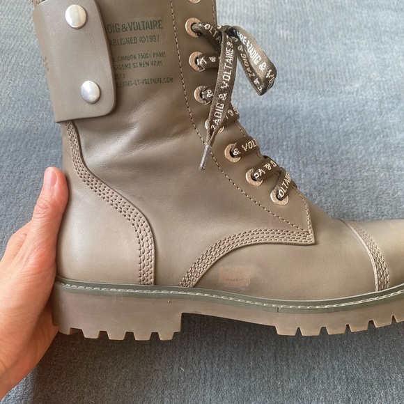 Zadig&Voltaire Joe lace-up ankle boots - Picture 8 of 9